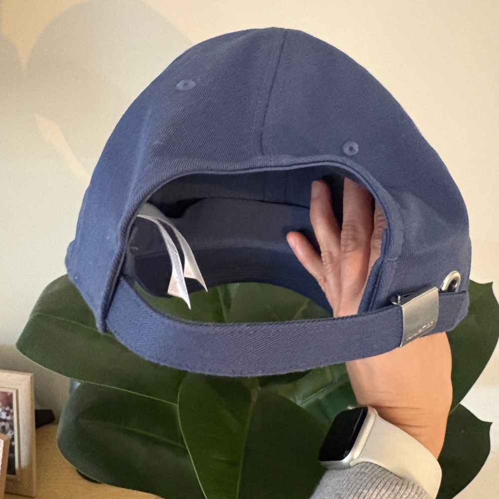 Lululemon Blue Script Logo Baseball Cap - image 4